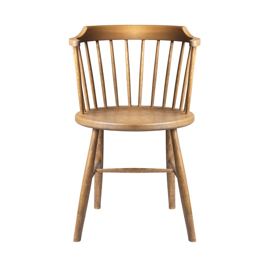 J18 stol, Oak brown oiled – FDB Møbler – brun matstolar