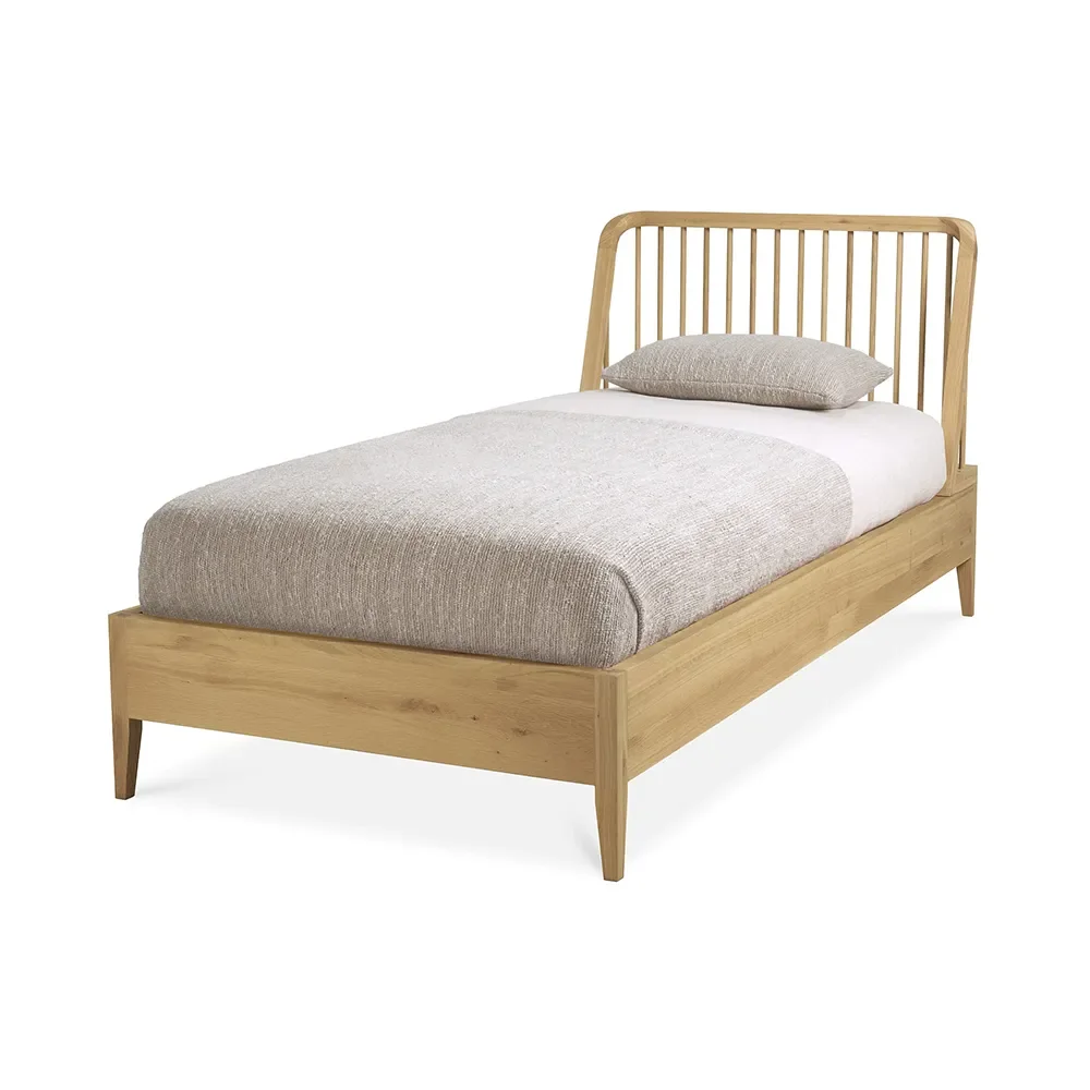 Spindle Sängram 90x200 Ek – Ethnicraft – ek sängar