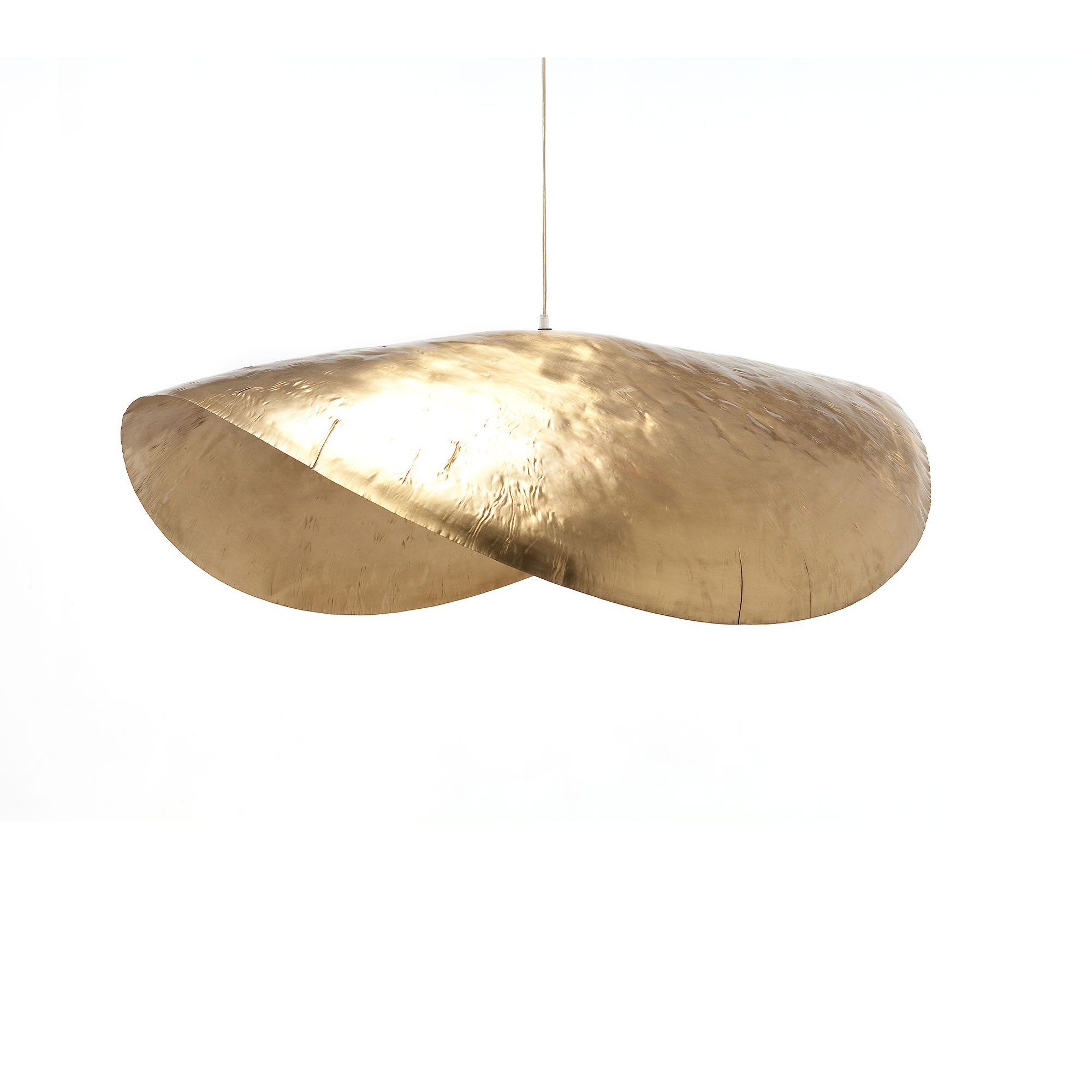 Brass Suspension Lamp – Gervasoni – gul pendant lamps