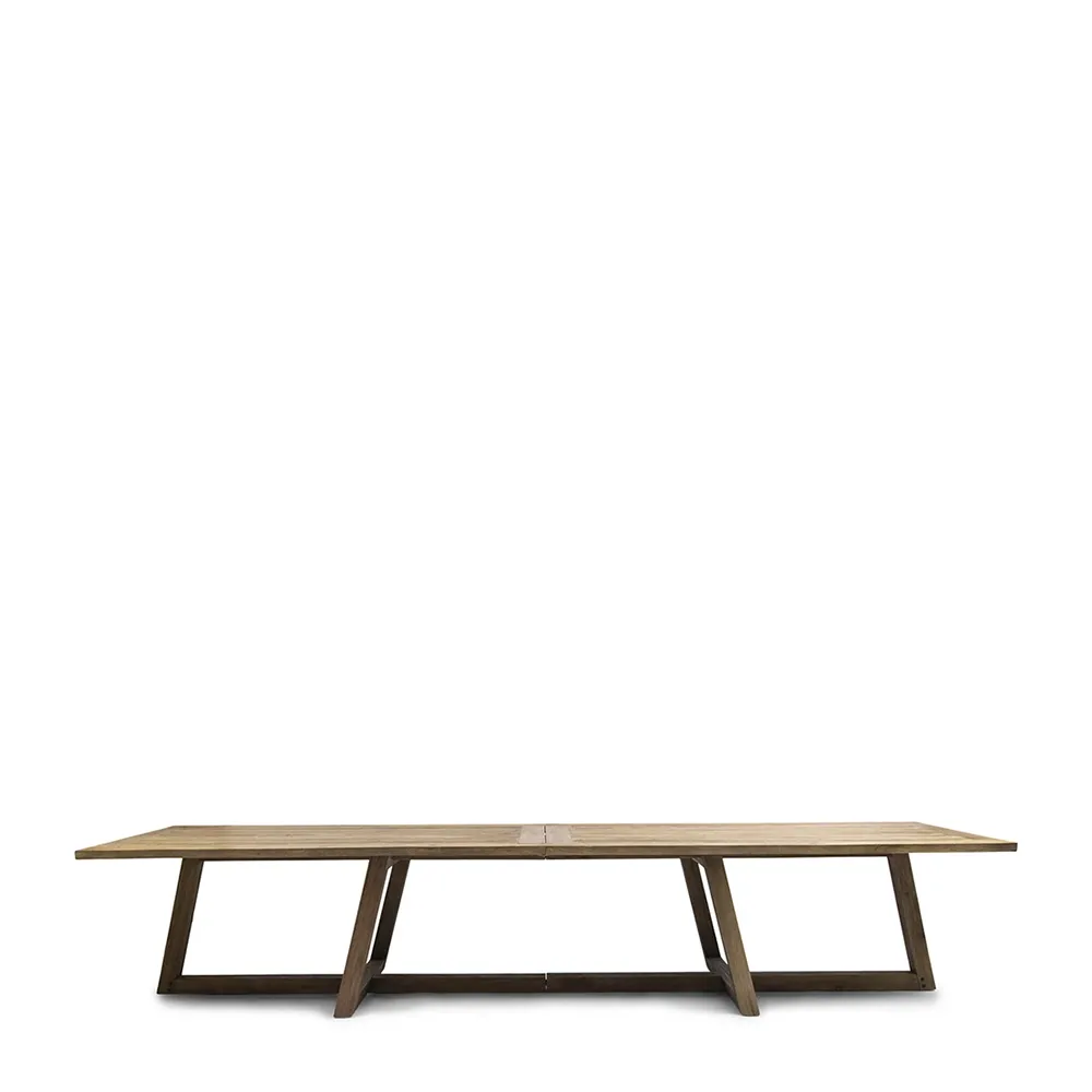 Bali Matbord 400x100 cm – Riviera Maison – ash wood (brown, stained ash matbord