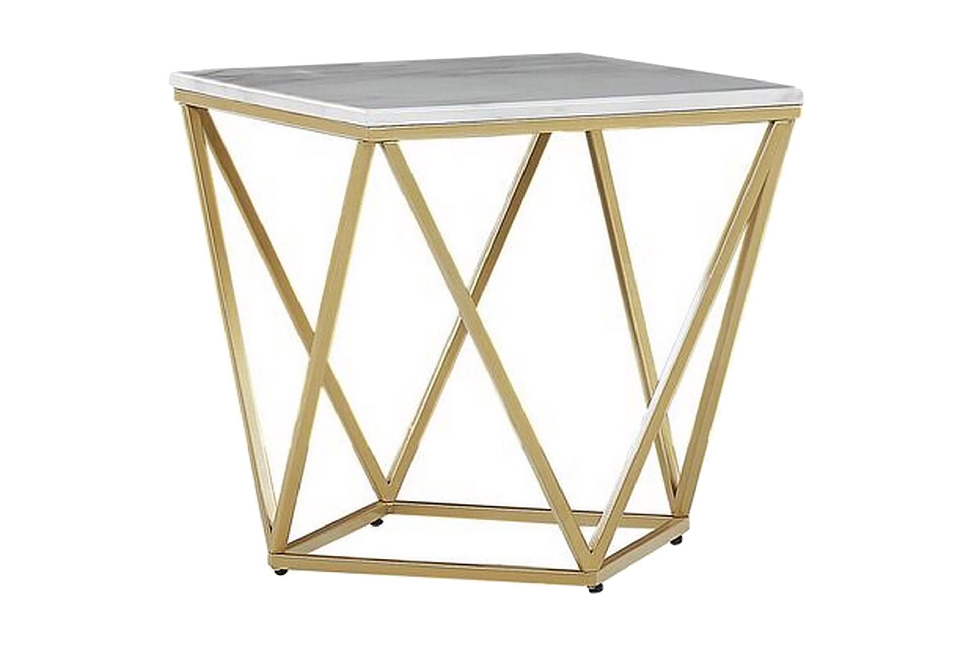 Charmlee Sidobord 50 cm – vit side tables