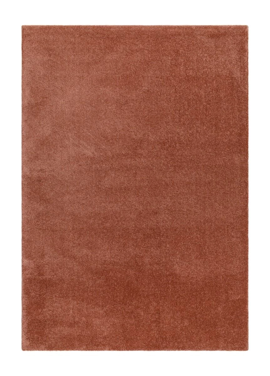 Clario Terracotta Tvättbar Ryamatta – Se Mattor – orange mattor