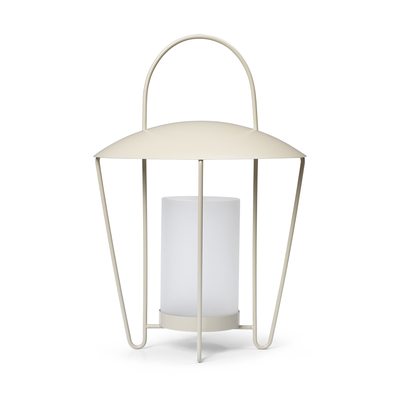Abri lanterna, Cashmere – Ferm Living – beige lanterns