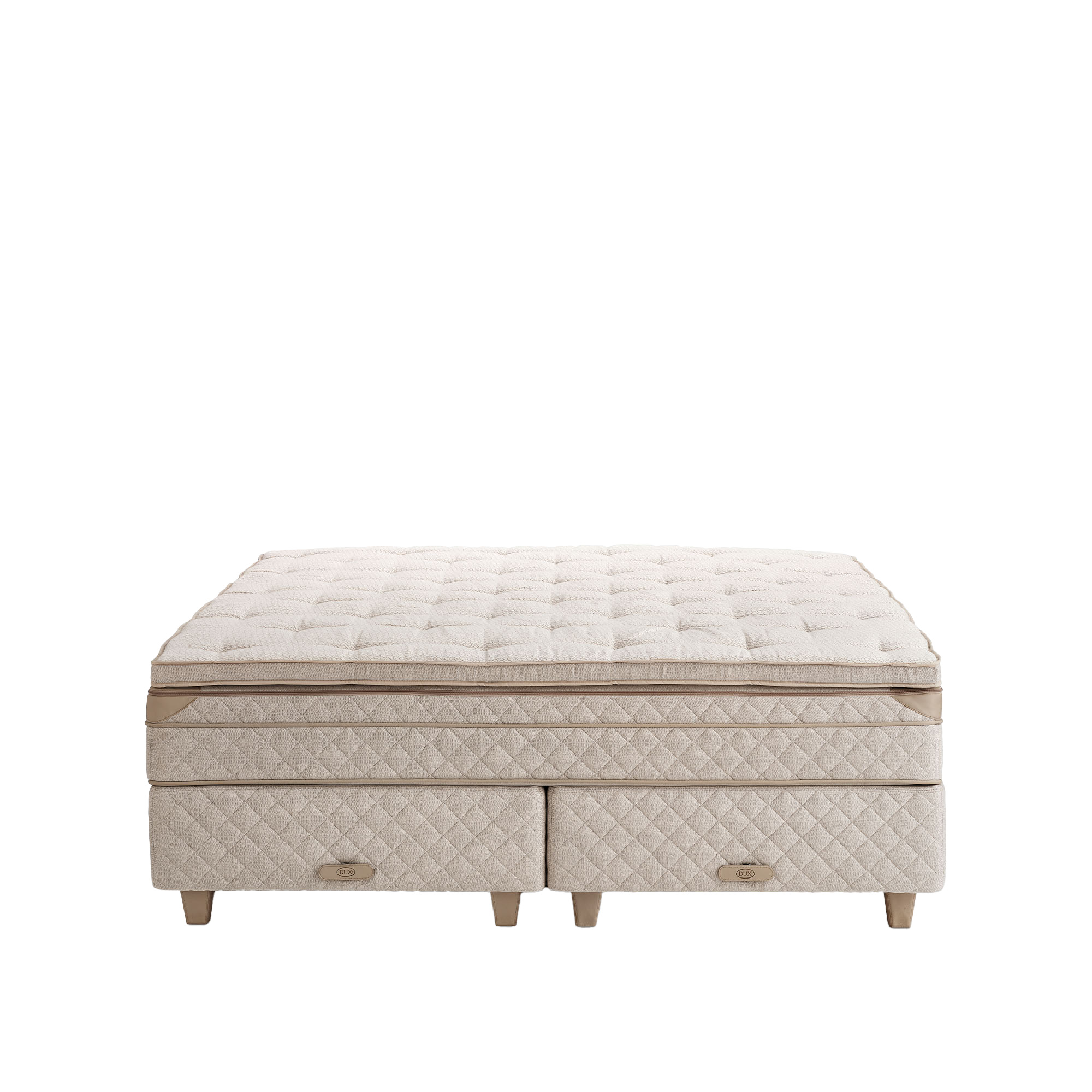 DUX 80 Sustainable Comfort kontinentalsäng – DUX – beige sängar