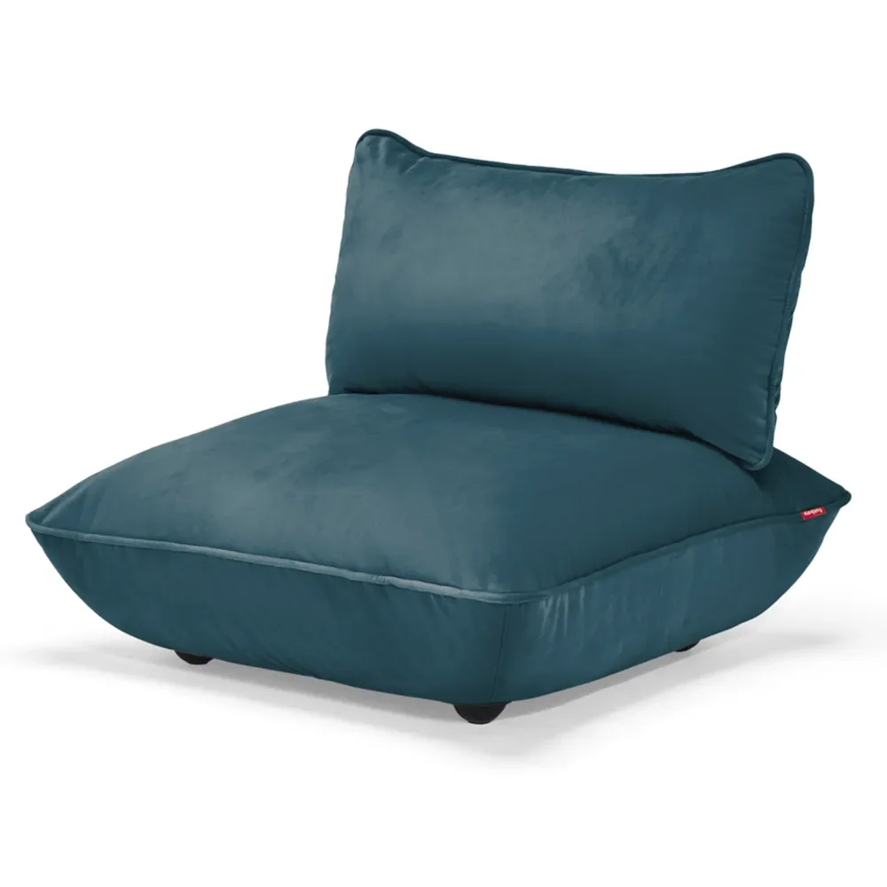 Sumo Modul Velvet Recycled Petrol – Fatboy – velvet (blue, plastic soffor