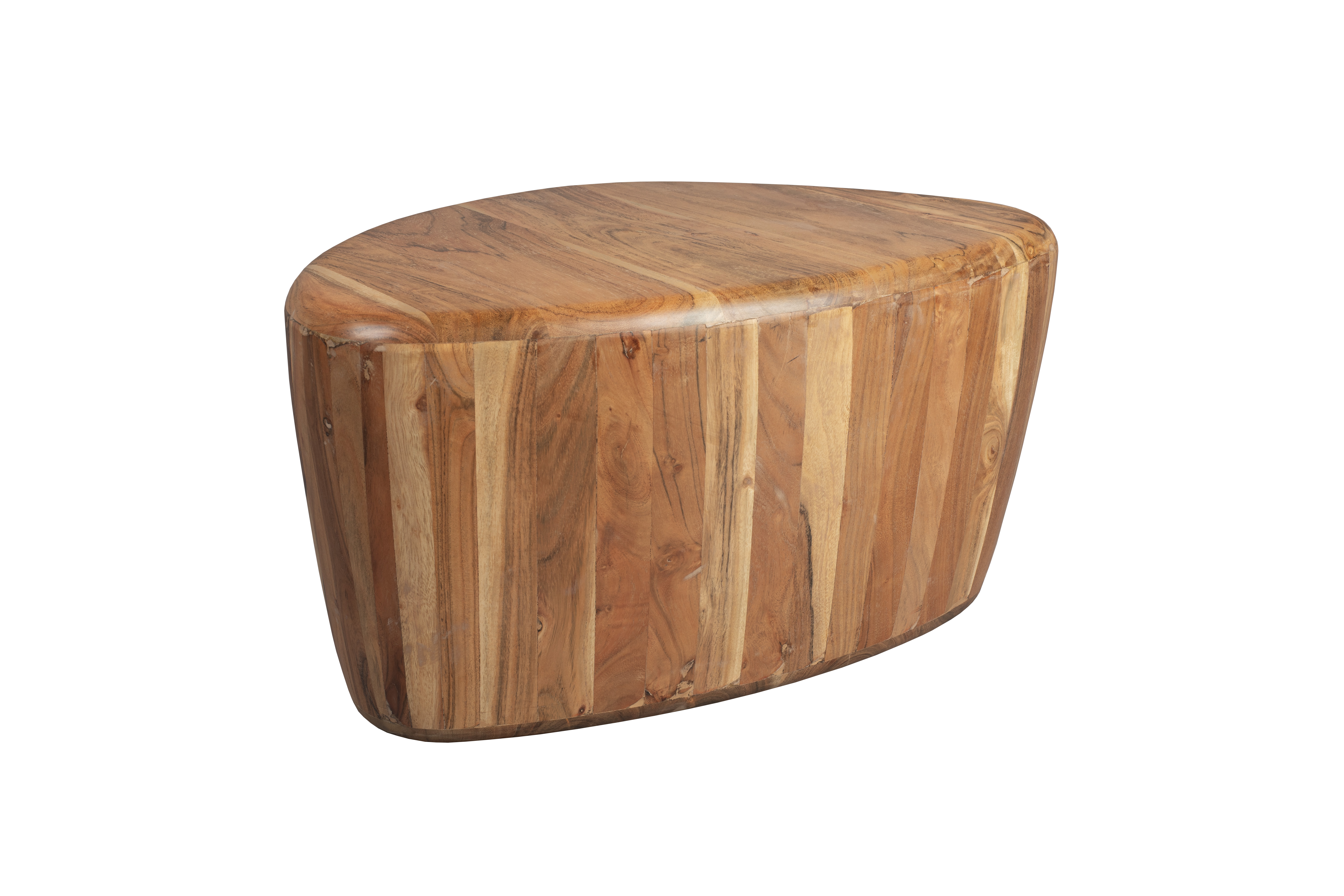DUTCHBONE Ayla soffbord, ekologiskt - brunt akaciaträ (58x45) – Dutchbone – acacia wood (brown, acacia wood soffbord