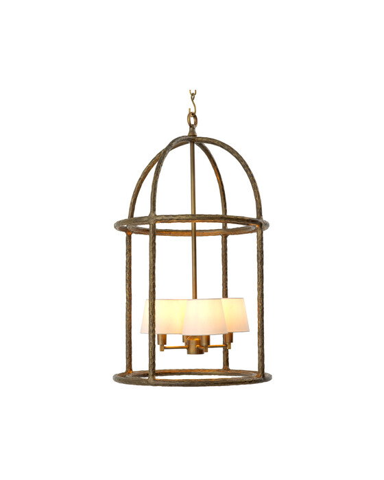 Montrose taklampa vintage mässing – Eichholtz – vintage brass pendant lamps