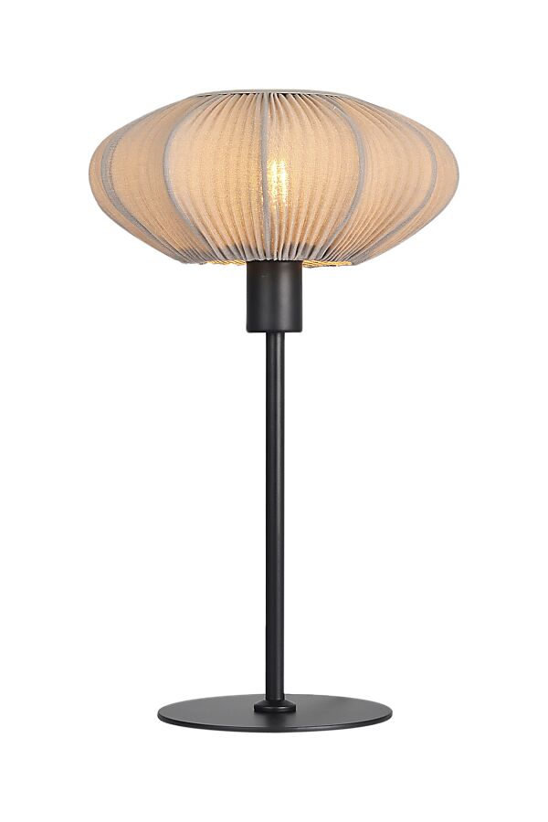 Mamsell 37cm bordslampa – Aneta Lighting – textile (cream, metal bordslampor