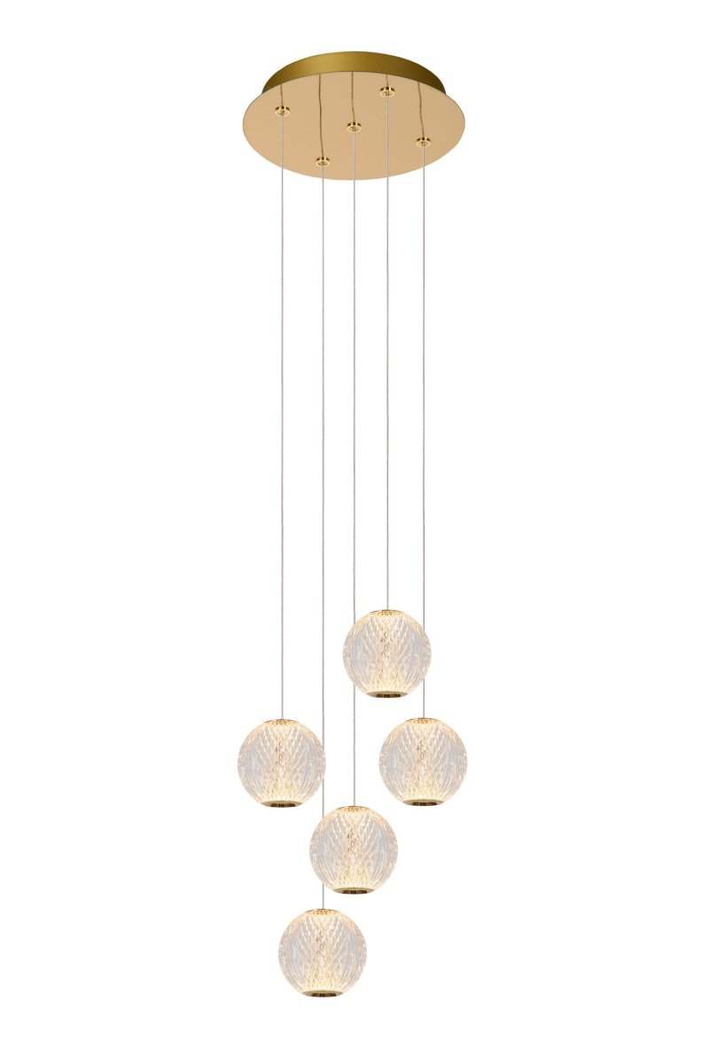 Cintra Ø32 taklampa – Lucide – transparent pendant lamps