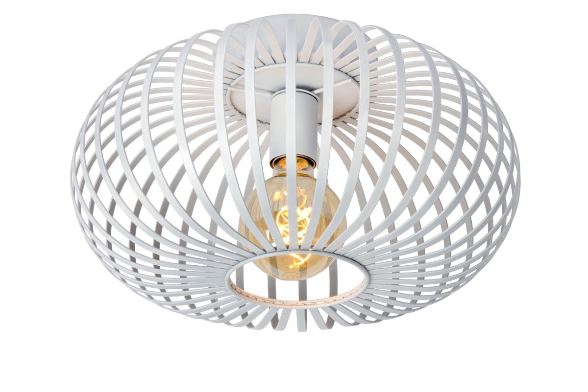 Manuela Ø40 plafond – Lucide – metal (white, metal plafonder