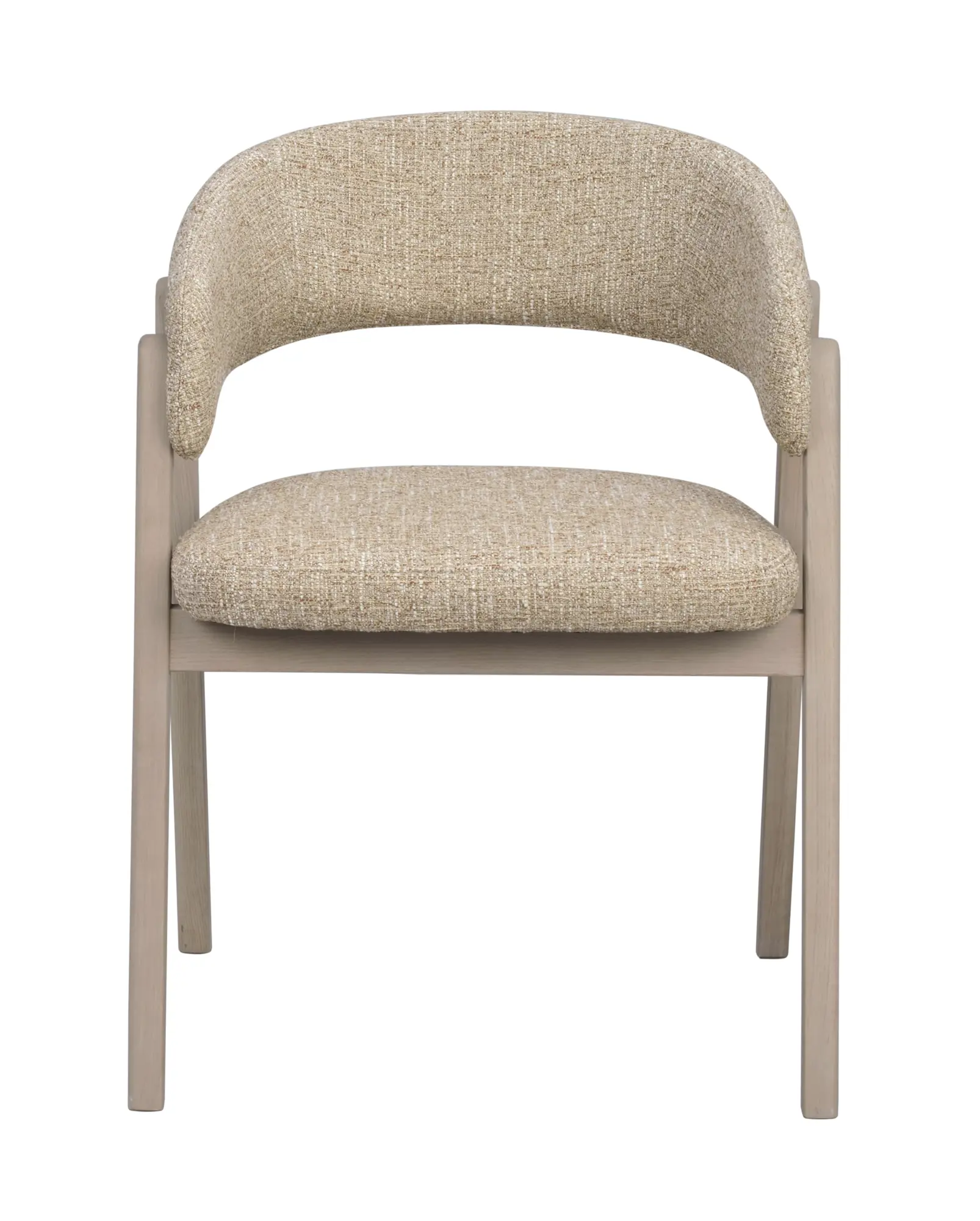 ROWICO Barnaby fåtölj mörkbeige/vitkalkad – Rowico Home – dark beige fabric fåtöljer