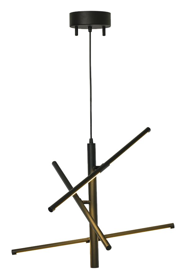 Stecco Ø60 taklampa – Aneta Lighting – svart pendant lamps