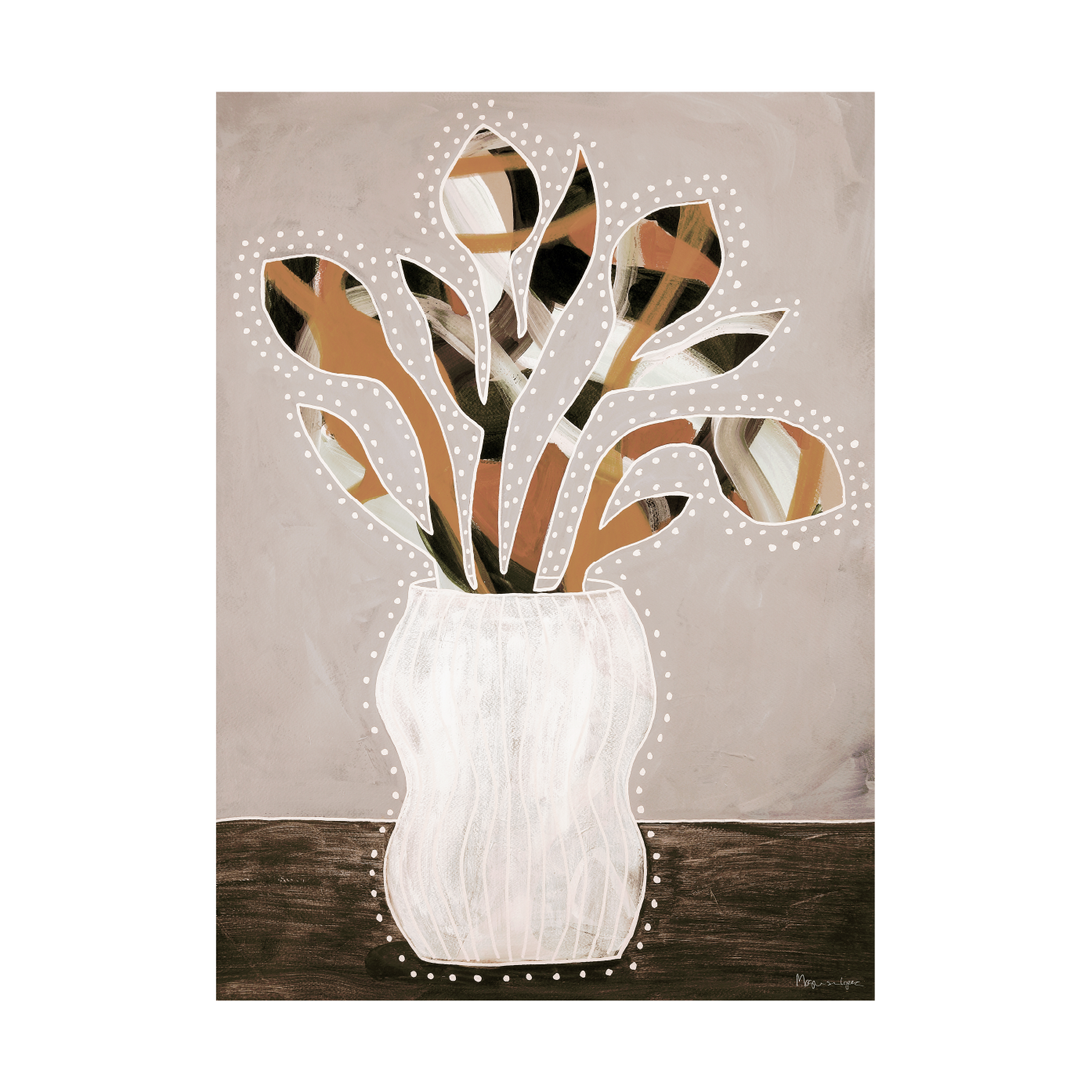 Tulips poster, 30x40 cm – Paper Collective – multi väggkonst