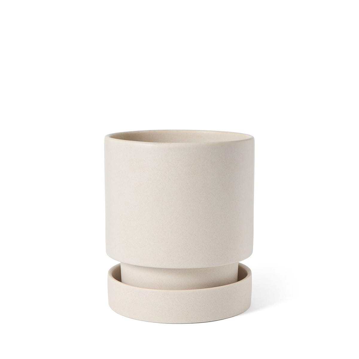 Kruka Stengods Fat 24cm Beige – Granit – beige outdoor planters