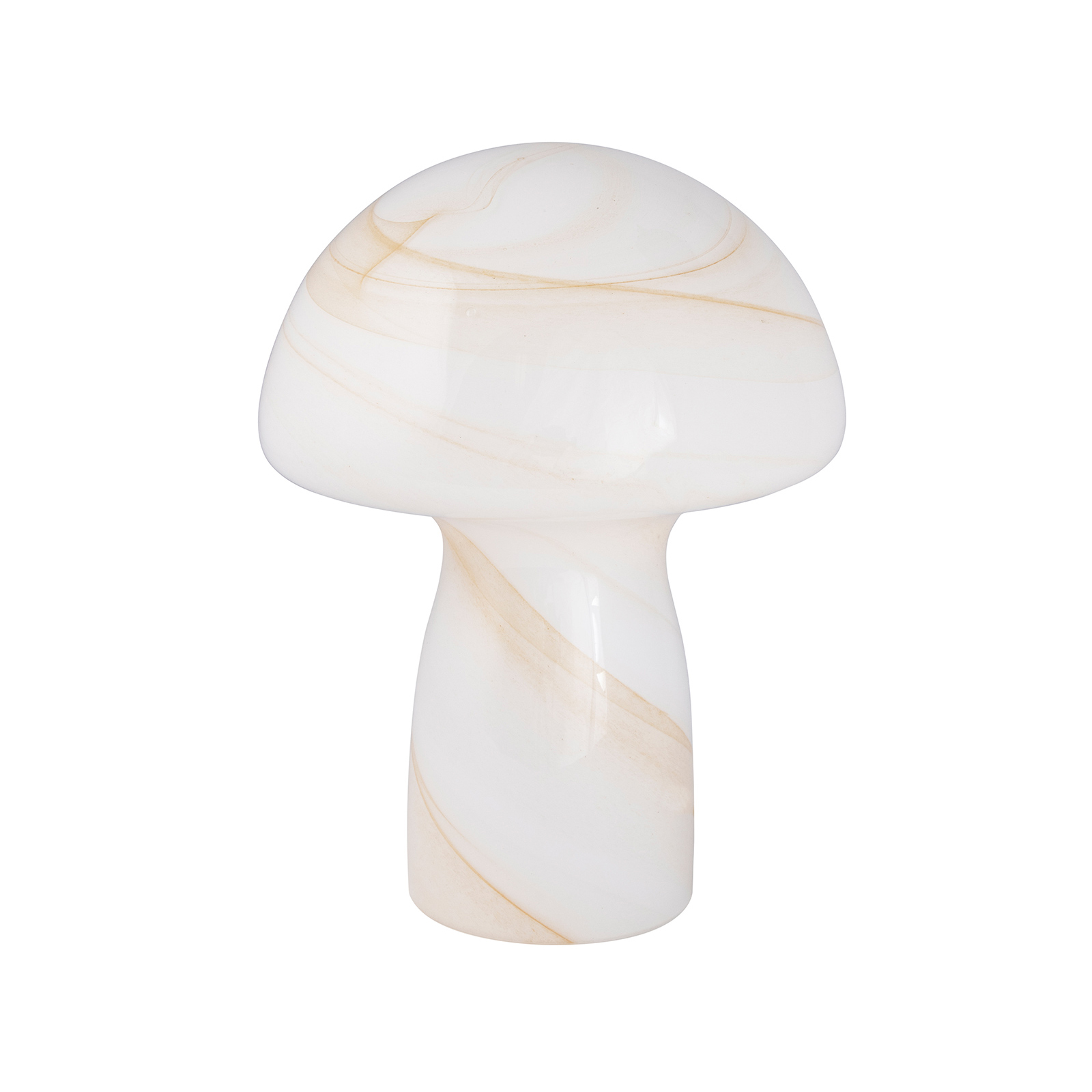 Fungo bordslampa beige, Ø16 cm H20 cm – Globen Lighting – beige bordslampor