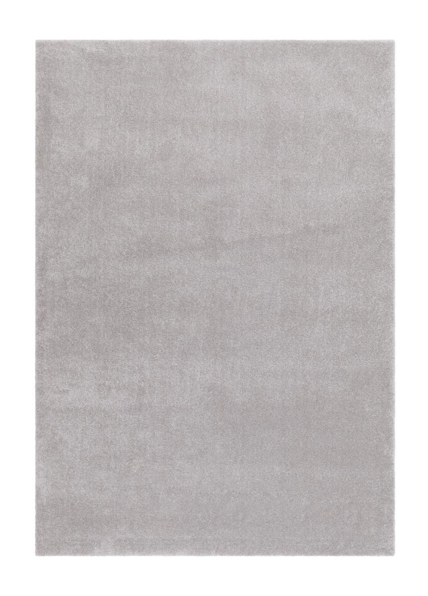 Clario Silver Tvättbar Ryamatta – Se Mattor – silver mattor