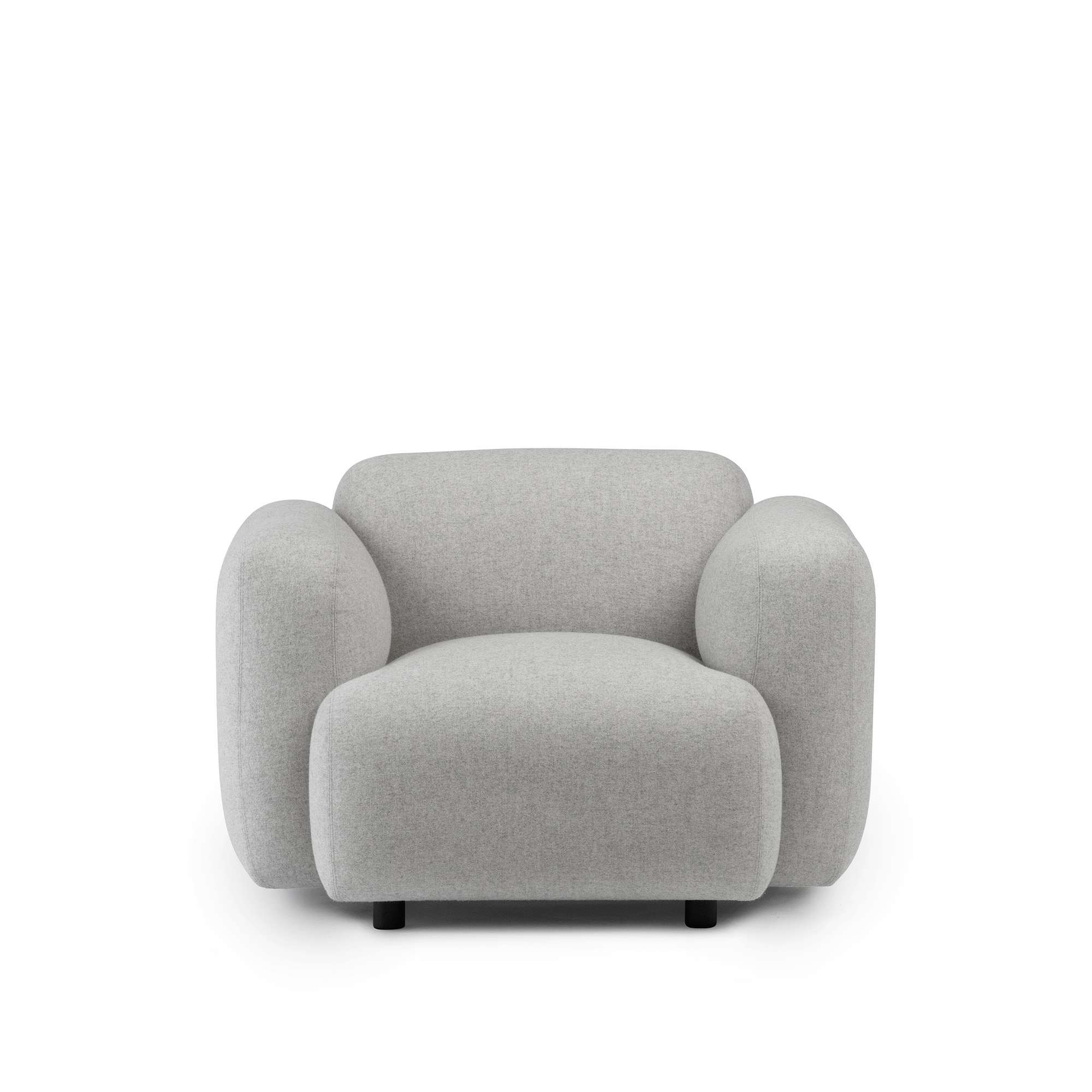 Swell Armchair – Normann Copenhagen – grå fåtöljer