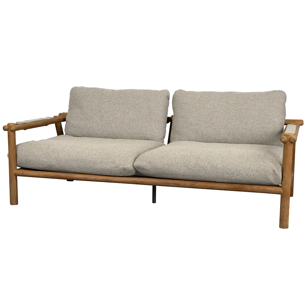 Sticks 2-sits soffa Teak – Cane-line – brun soffor
