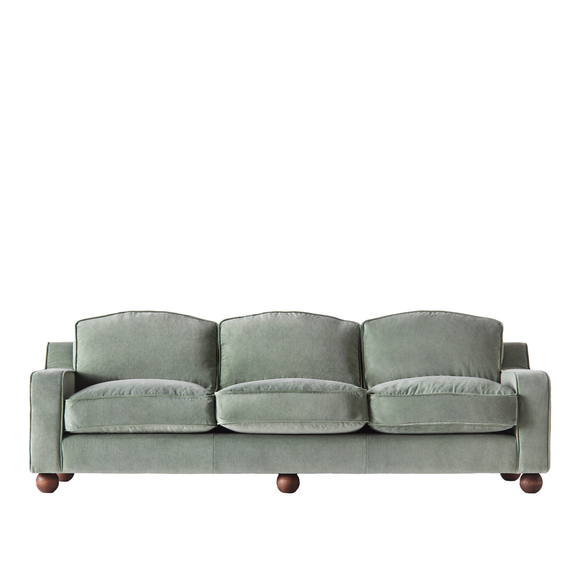 Lola 3-sitssoffa – Dusty Deco – rosa soffor