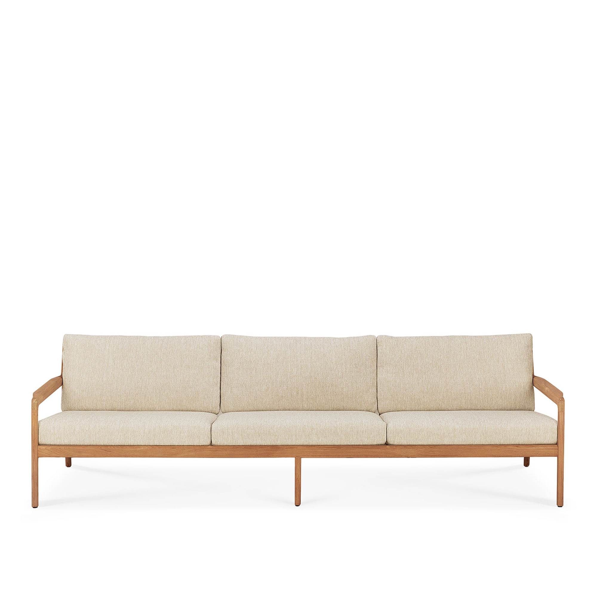Jack Teak 3-sitssoffa utomhus – Ethnicraft – off-white outdoor sofas