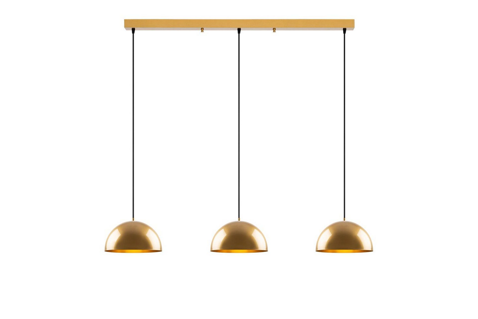 Ljuskrona Brena Rany Tre Uttag – gul chandeliers
