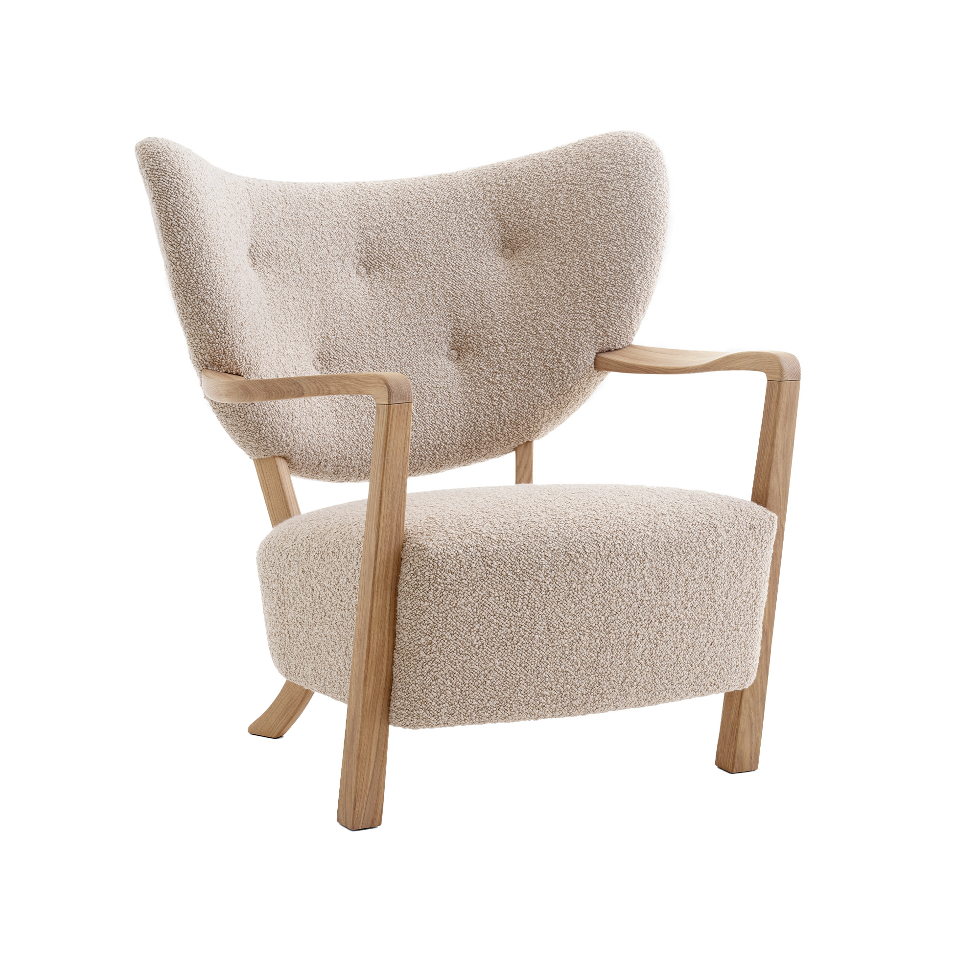 Wulff Lounge Chair ATD2 Oak – &Tradition