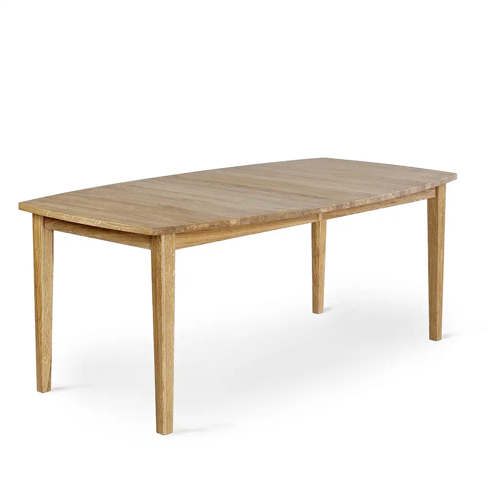 Allegro Matbord 100x186-286 cm fanerad oljad ek – Torkelson – brun matbord
