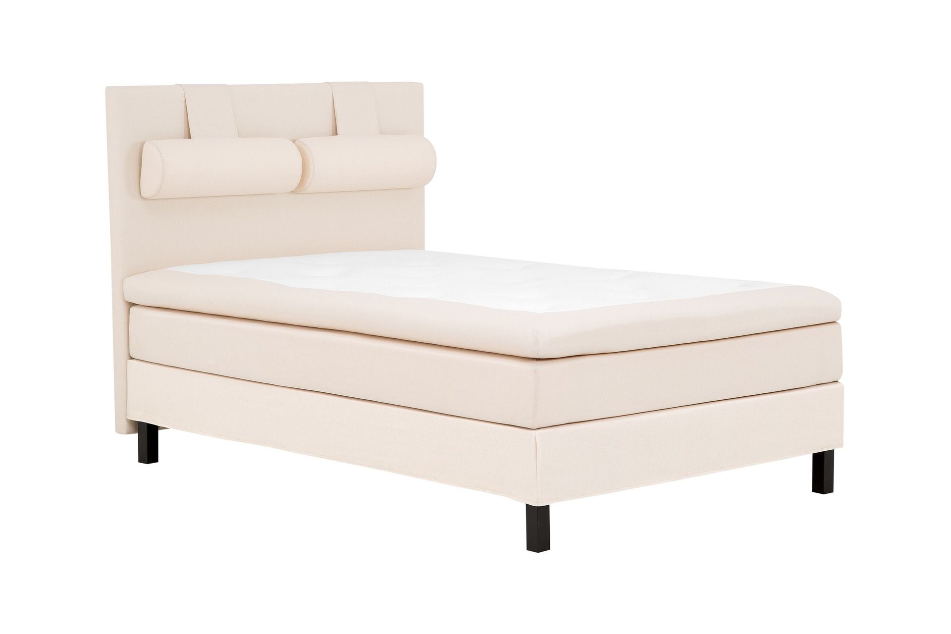 Lucky Komplett Sängpaket 140x200 Memory Slät Sänggavel – beige sängar