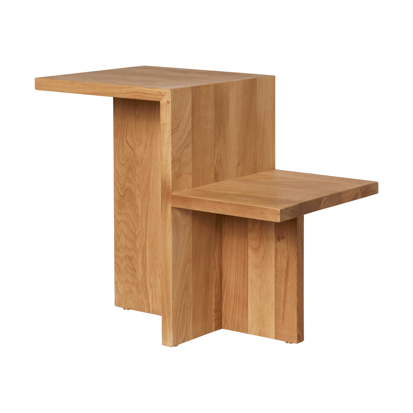 Distinct sidobord 59,5x35x50 cm, Natural oak – Ferm Living – beige side tables