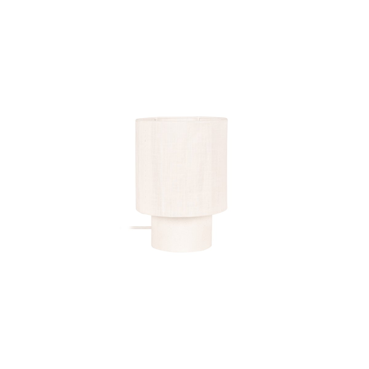 Tissaja 28cm bordslampa – Lucide – vit bordslampor