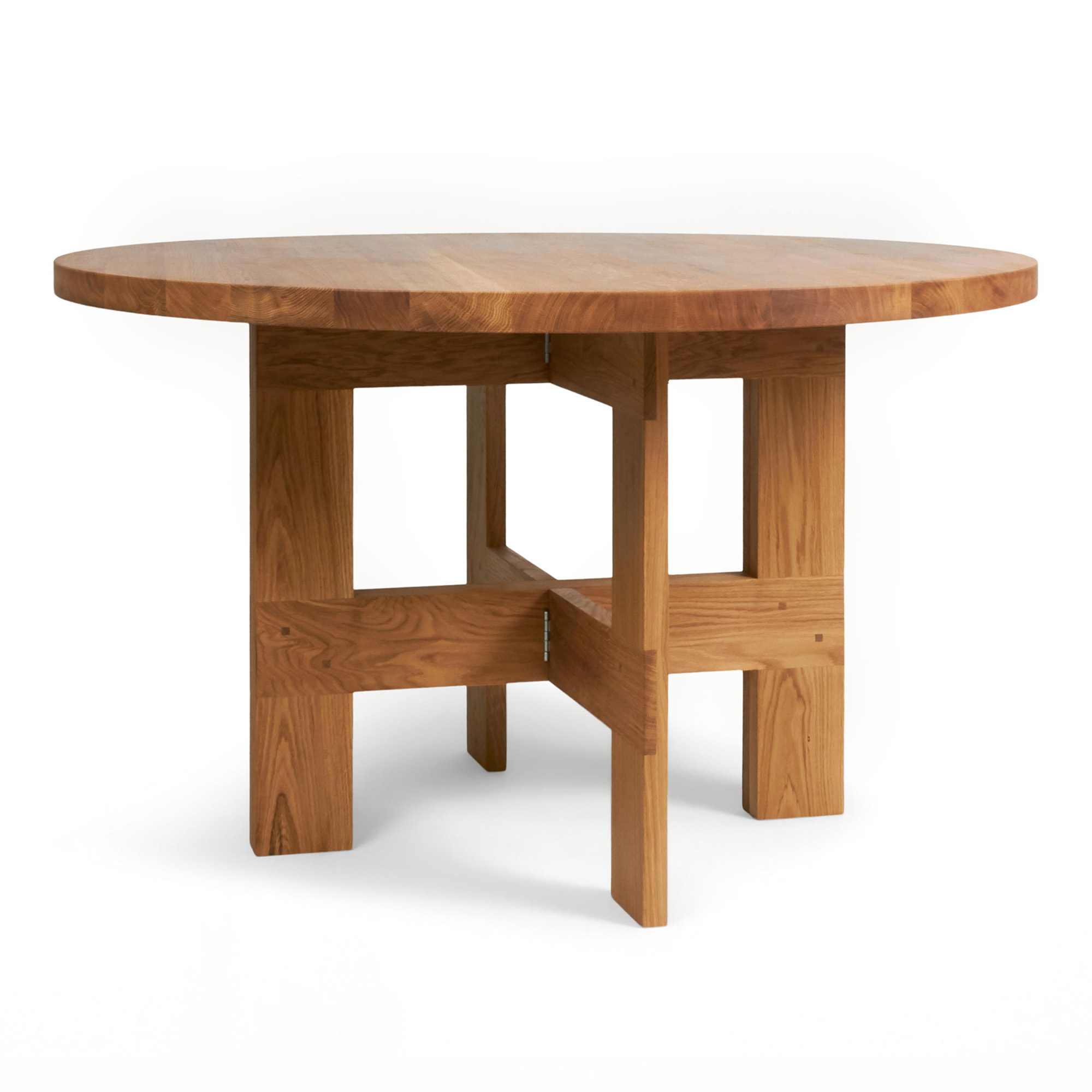 Farmhouse Trestle Round matbord – Frama