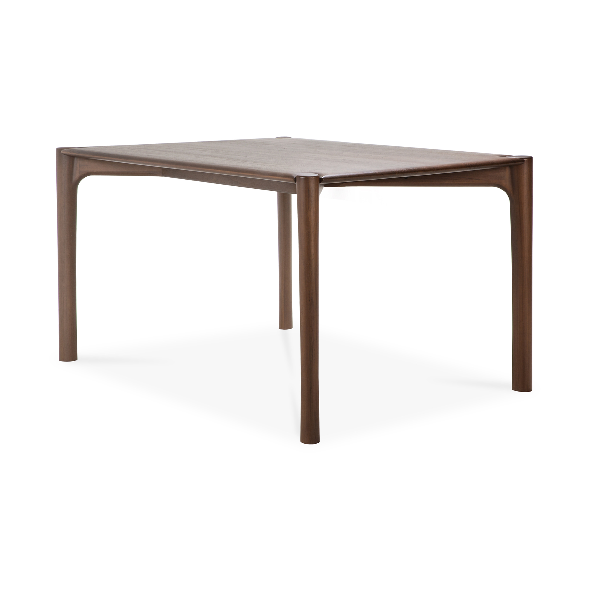 PI Matbord 140x80 cm, Lackad teak brown – Ethnicraft – brun matbord
