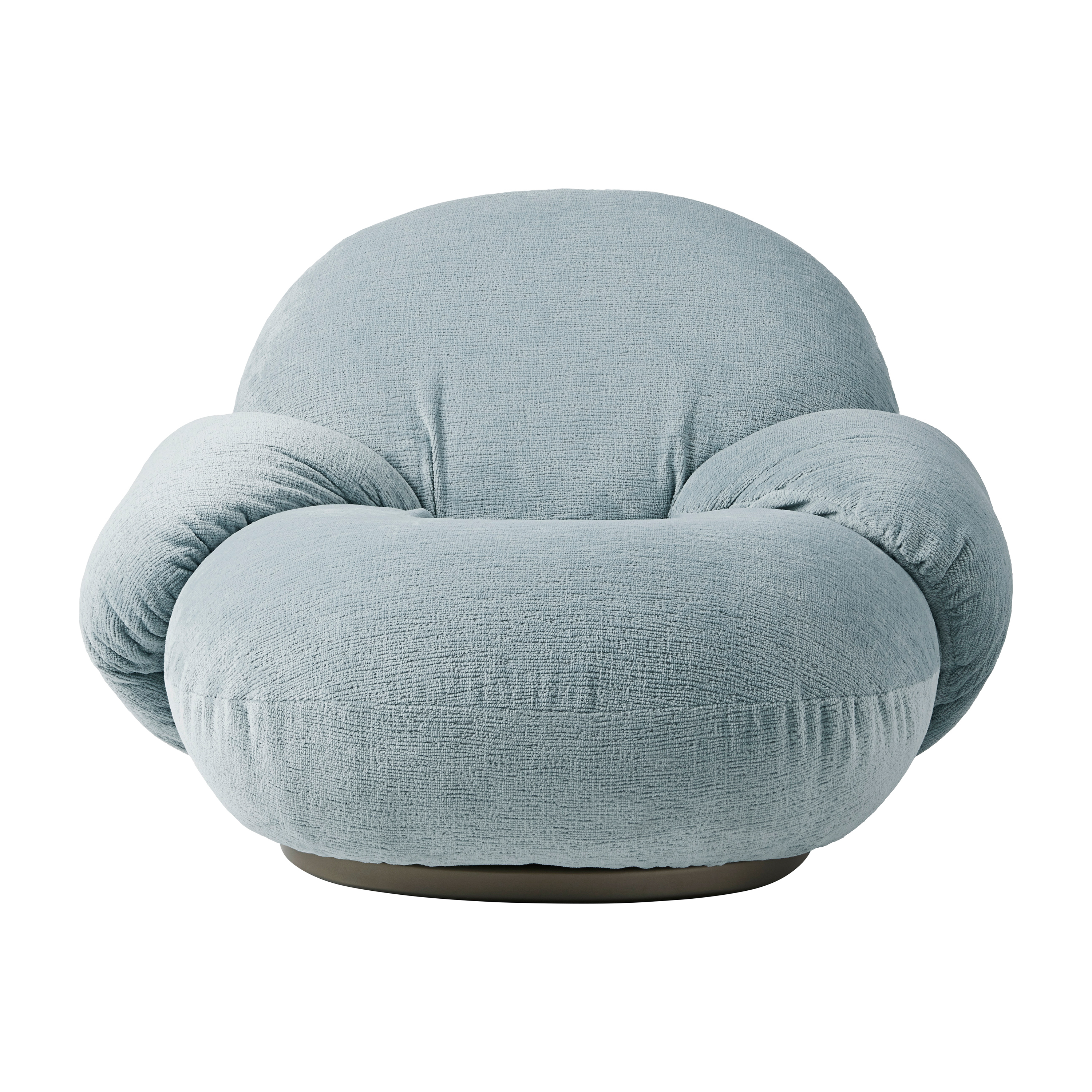 Pacha loungefåtölj med armstöd, Mumble 10-pearl gold – GUBI – beige lounge chairs