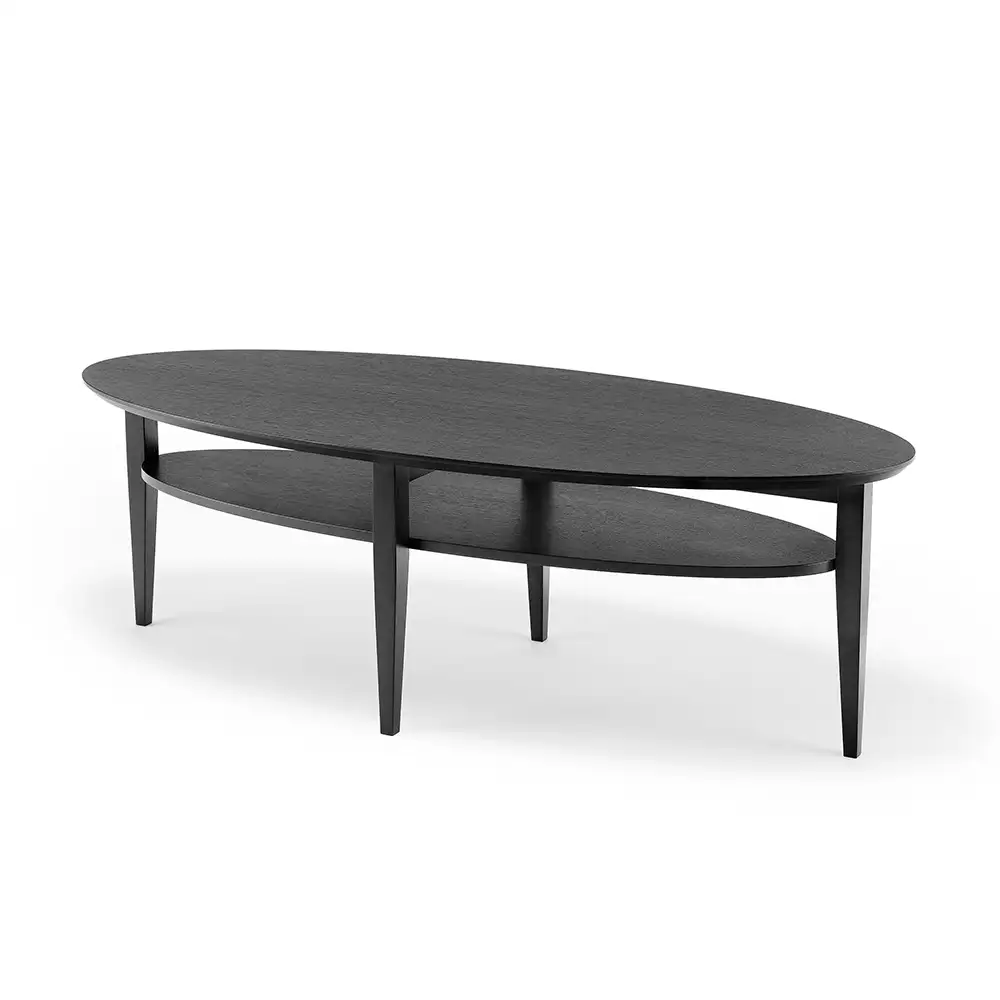 Tango Soffbord 160 cm svartbetsad ek – Torkelson – svart soffbord