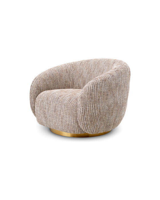 Brice fåtölj mademoiselle beige – Eichholtz – beige fåtöljer