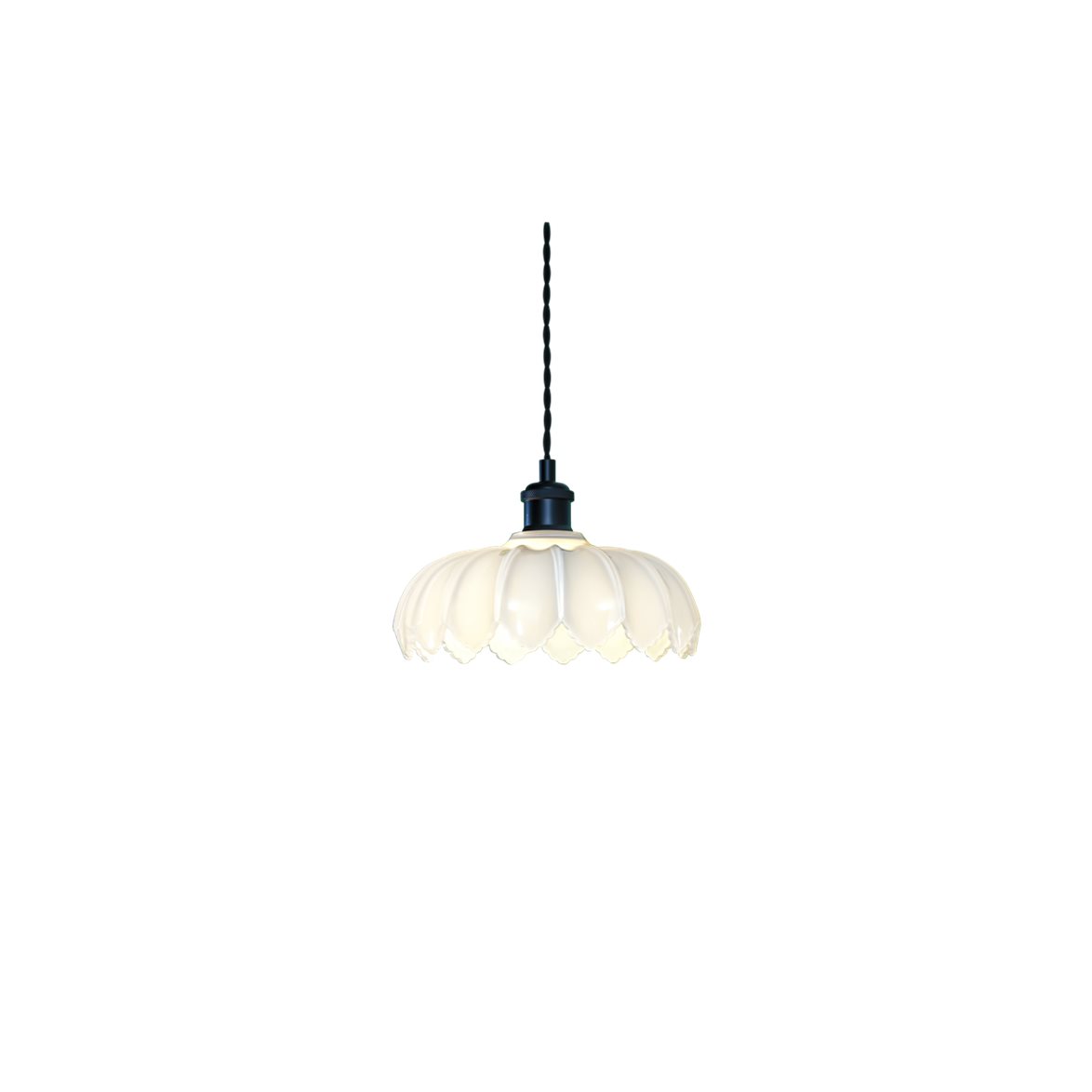 Sofia Fönsterlampa, Svart/Vit – Aneta – svart bordslampor
