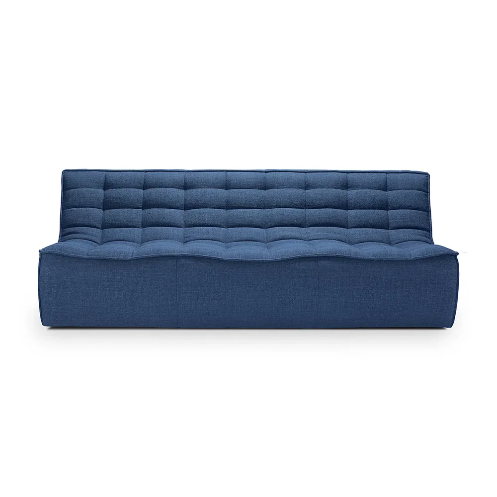 N701 3-sits soffa Blue – Ethnicraft – blå soffor