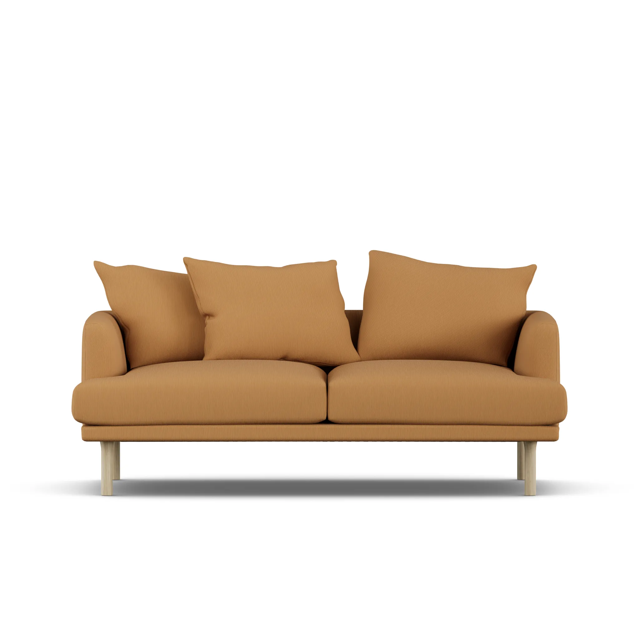 Sjövik soffa, Jump Honey 1959-vitoljad ek, 2,5-sits – 1898 – beige soffor
