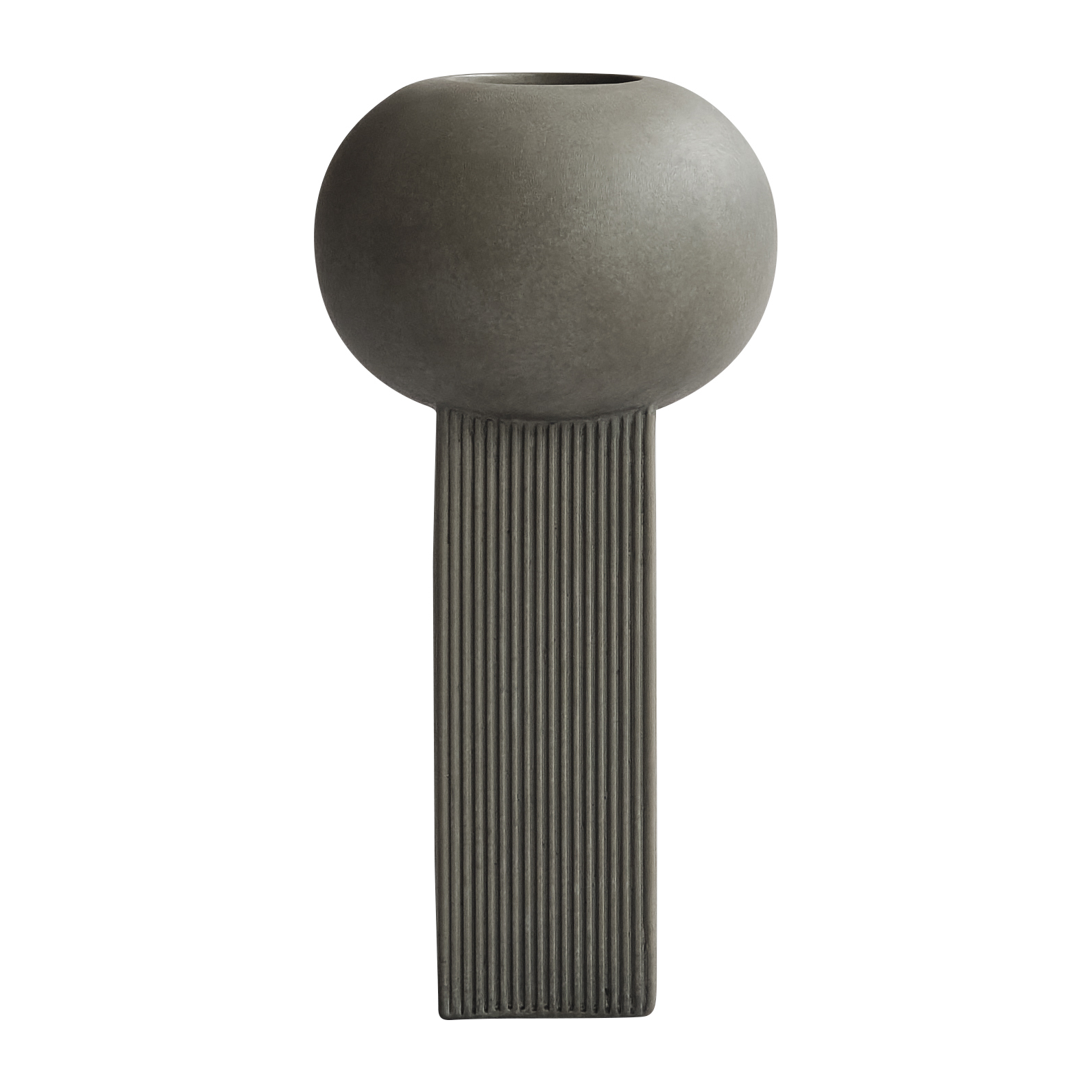 Empire vas Ø15 cm, Dark Grey – 101 Copenhagen – grå vaser