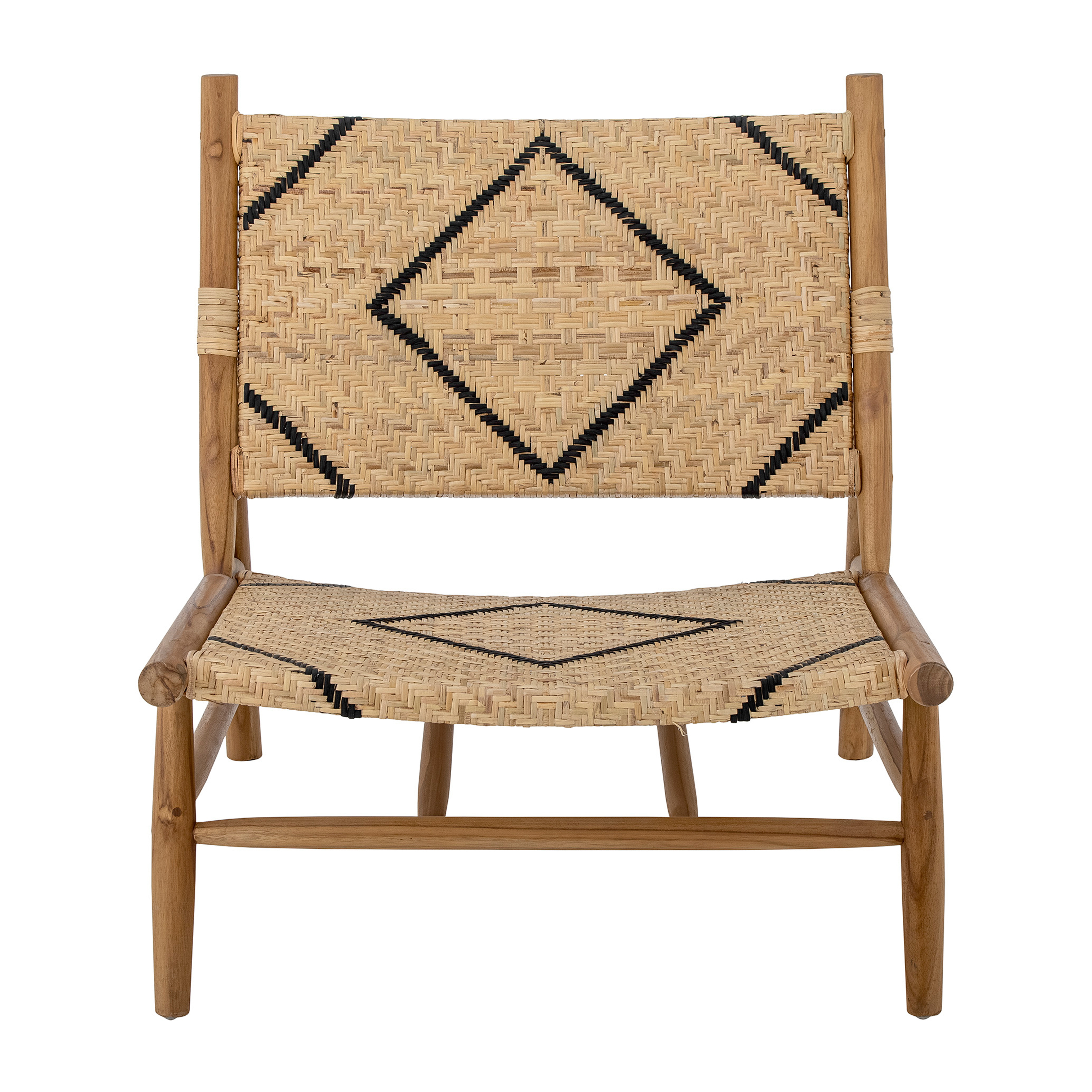 Lennox loungestol, Natur-teak – Bloomingville – beige lounge chairs