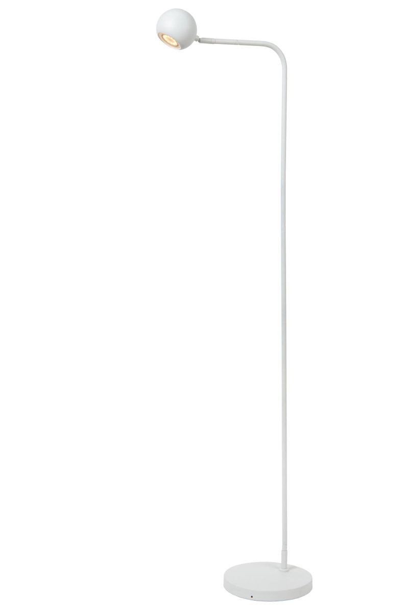 Comet golvlampa – Lucide – painted metal (white, metal reflector golvlampor