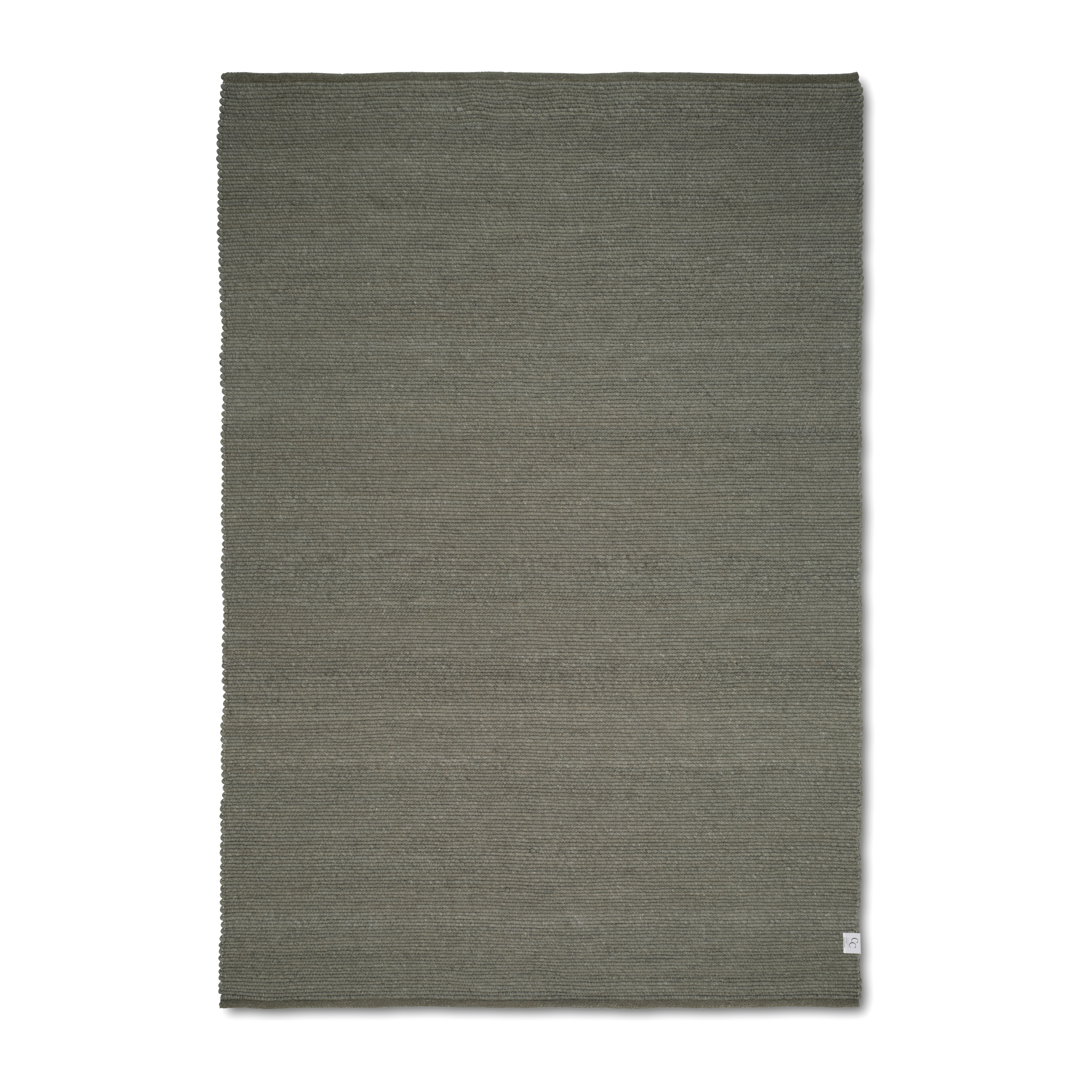 Merino ullmatta 300x400 cm, Mörkgrön – Classic Collection – grön mattor
