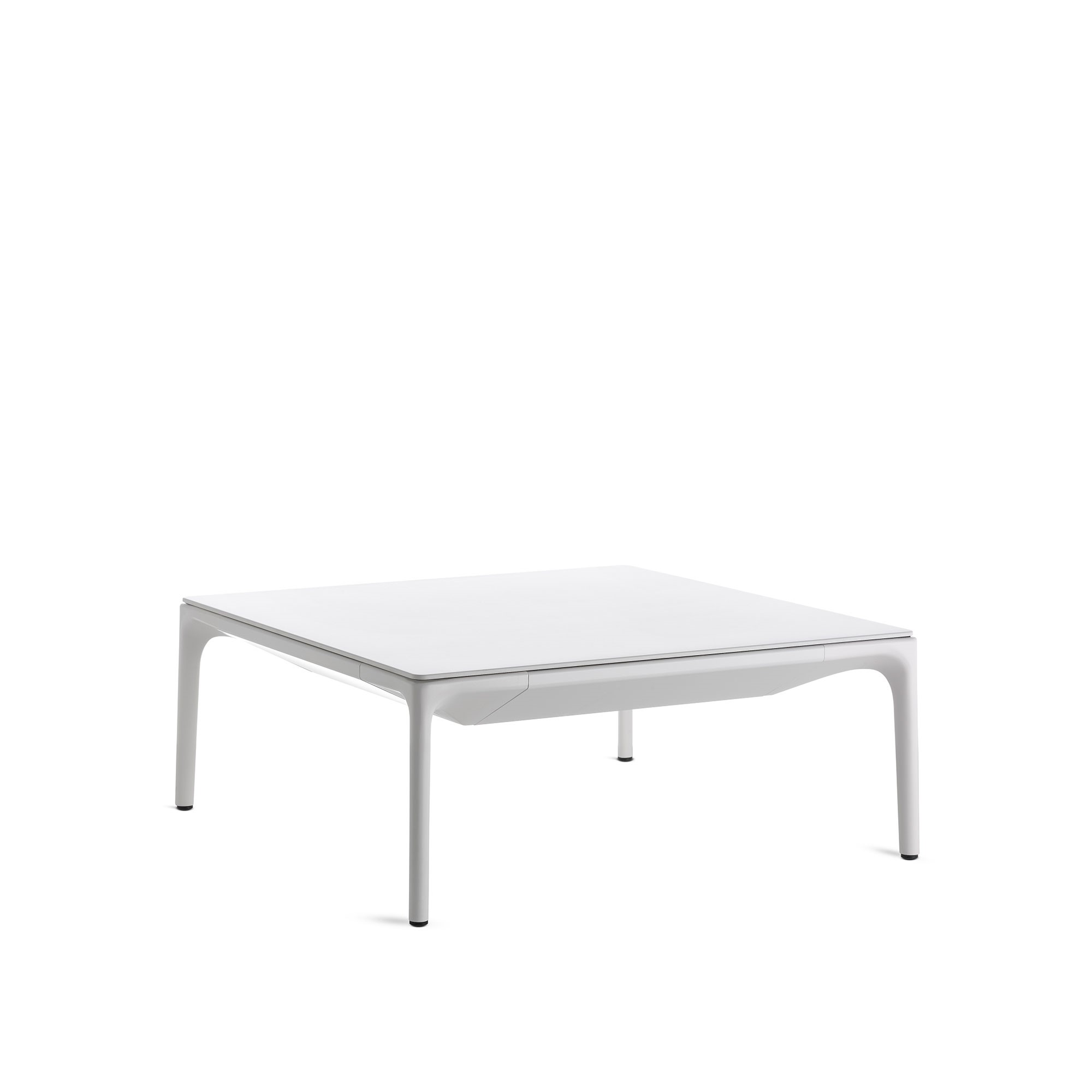 Yale Low Table Square – MDF Italia – grå soffbord