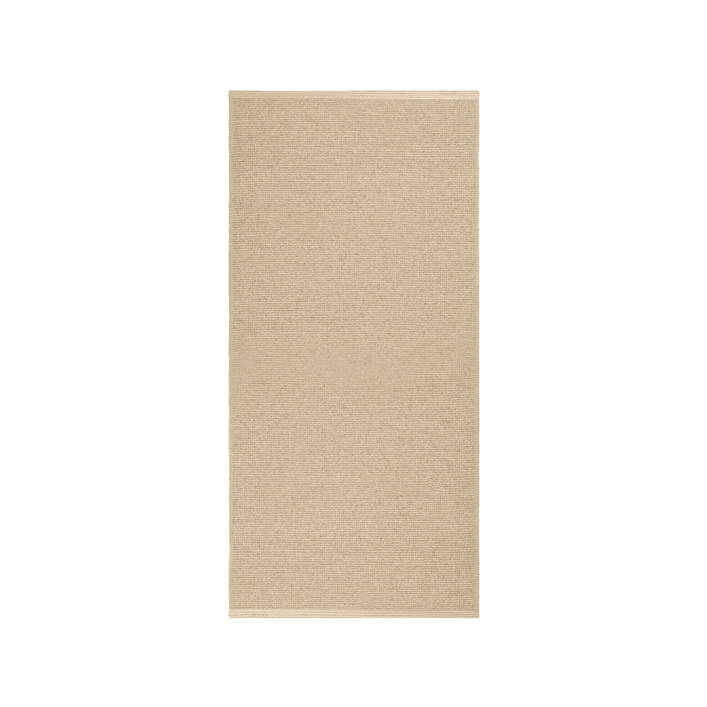 Mellow plastmatta beige, 70x150cm – Scandi Living – beige outdoor rugs