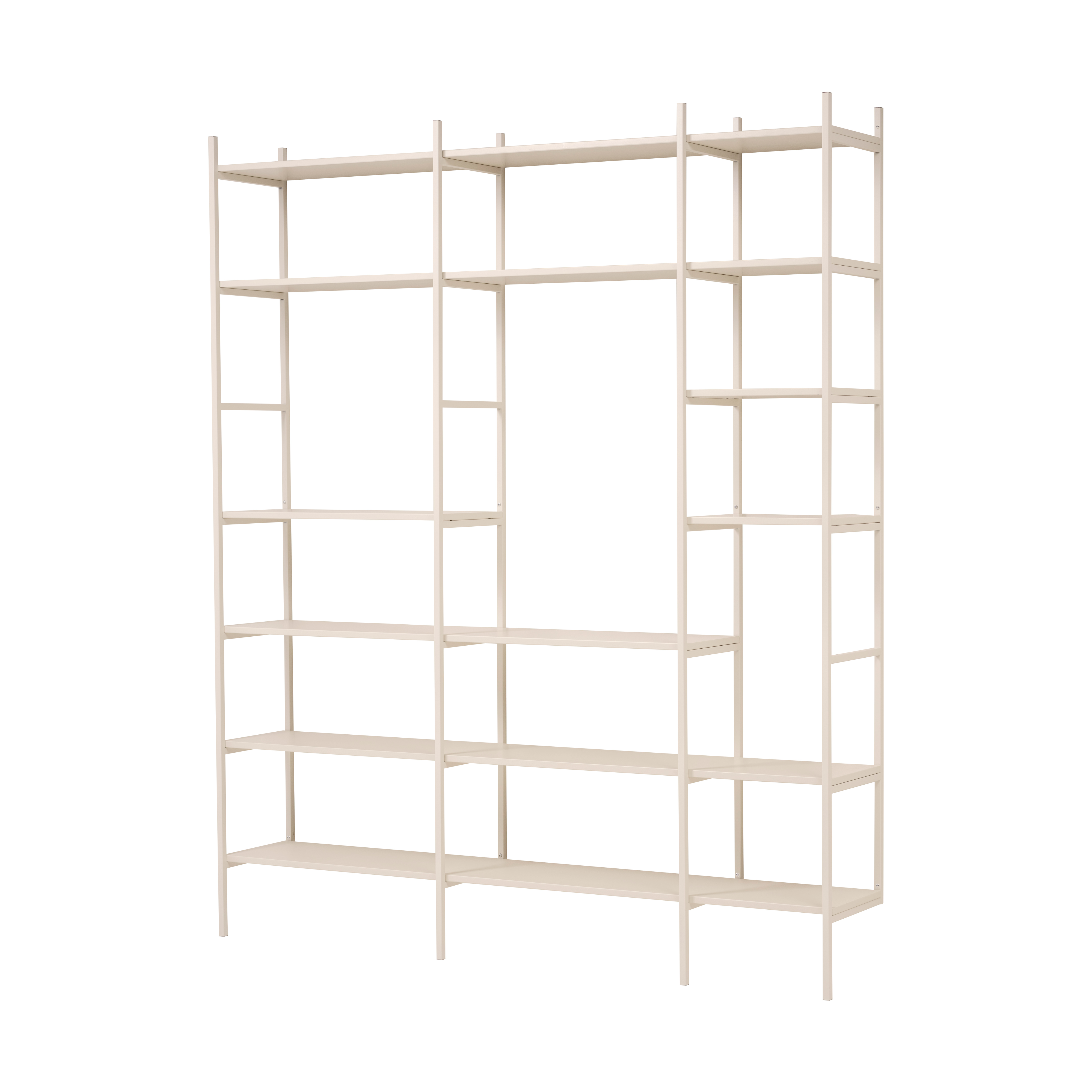 Portal bokhylla 201 cm - Off-white – TÔNN furniture – vit bokhyllor