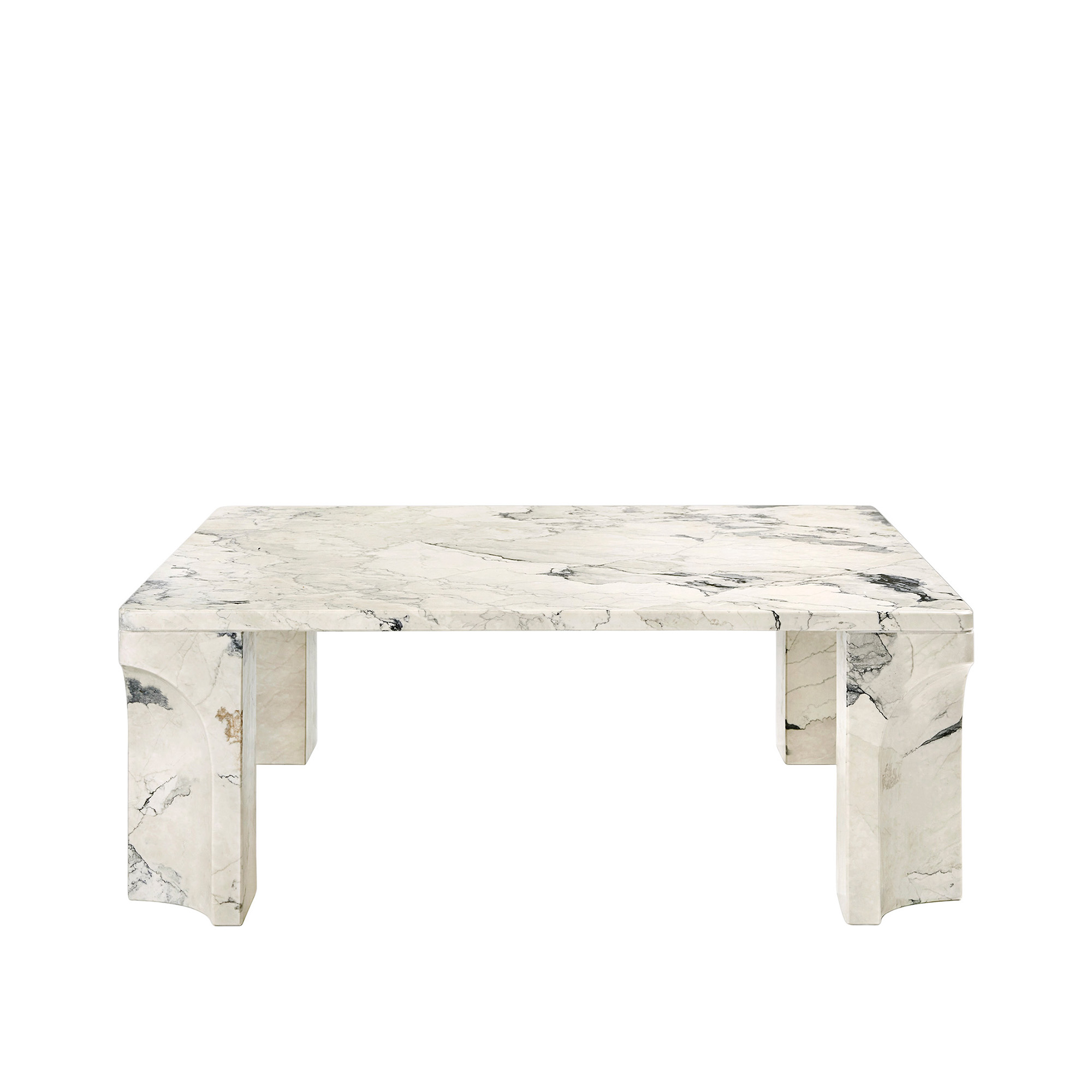 Doric kvadratiskt soffbord – Gubi