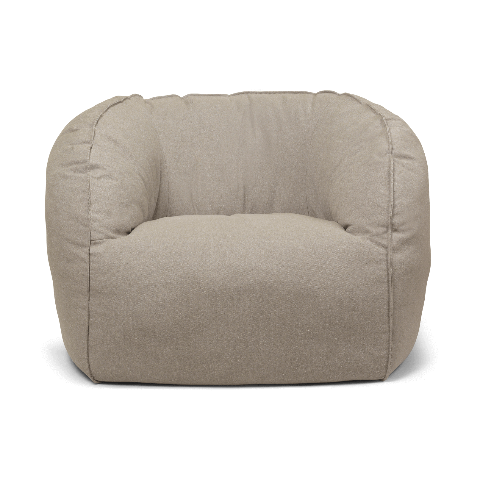 Nesten lounge chair fåtölj, Natural – Ferm Living – beige lounge chairs