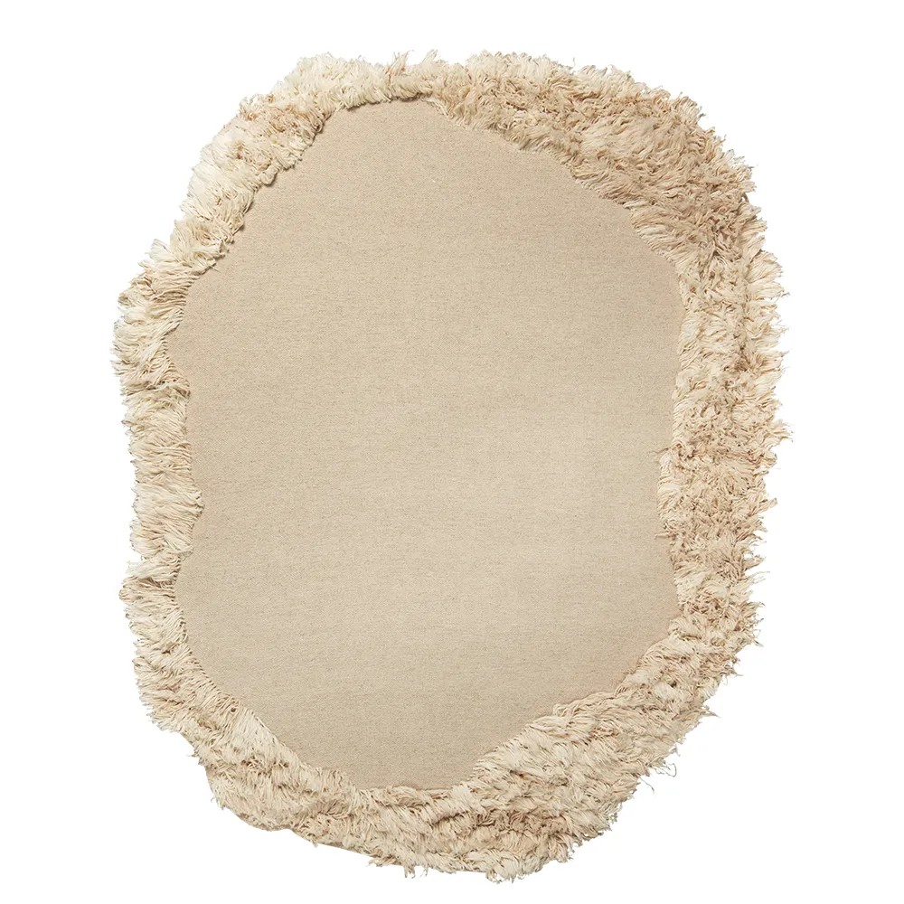 Ullmatta Norte Large – Ferm Living – beige mattor