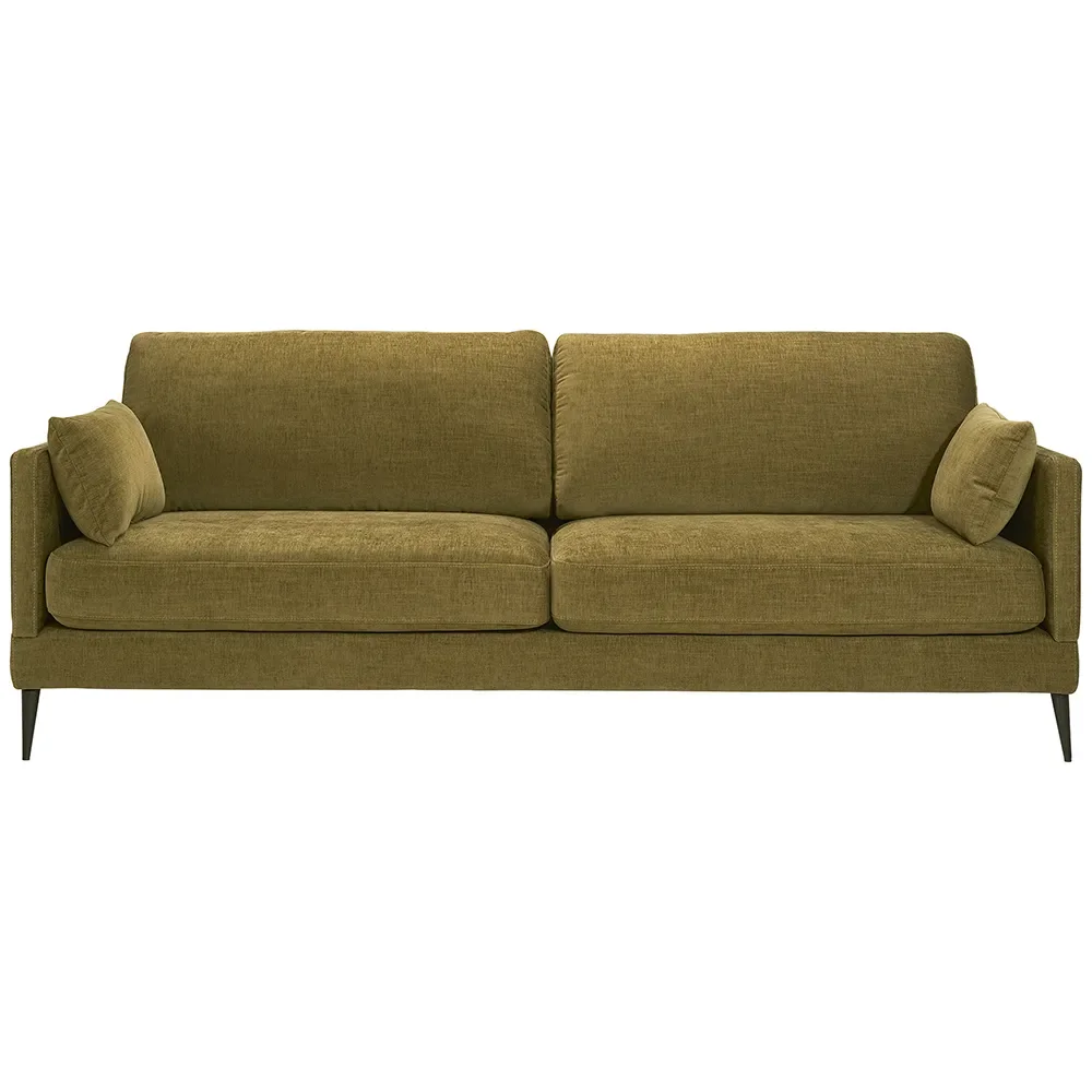 Andorra 3-Sits Soffa Hailey curry – Artwood – orange soffor