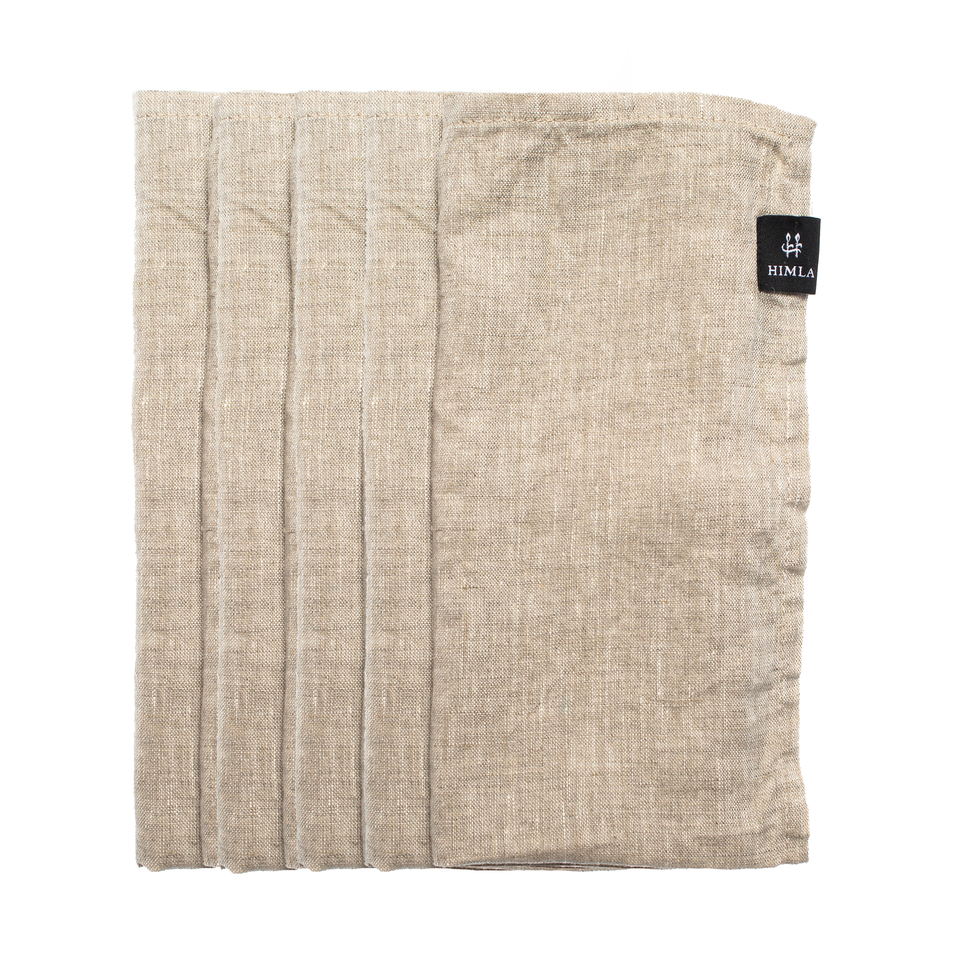 Sunshine servett 4-pack, Oatmeal (natur) – Himla – beige napkins